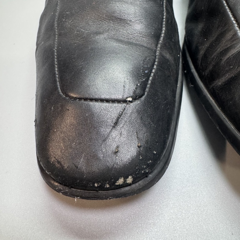 GUCCI Men's‎ Black Florence Leather dress shoes loafers Italy Size 11 -US - Picture 3 of 12